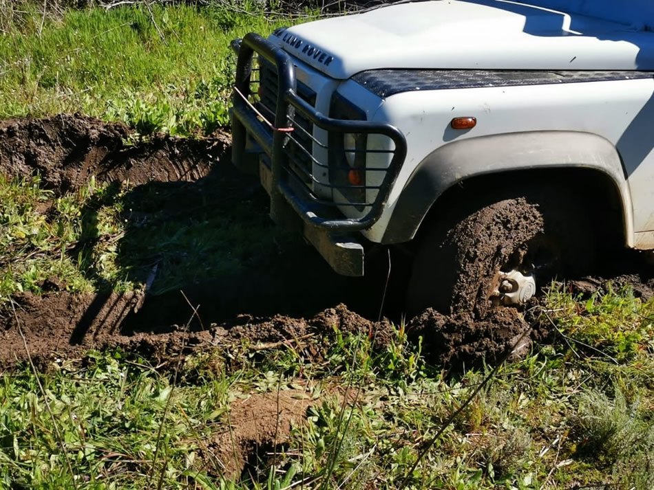 4x4 Car in mud